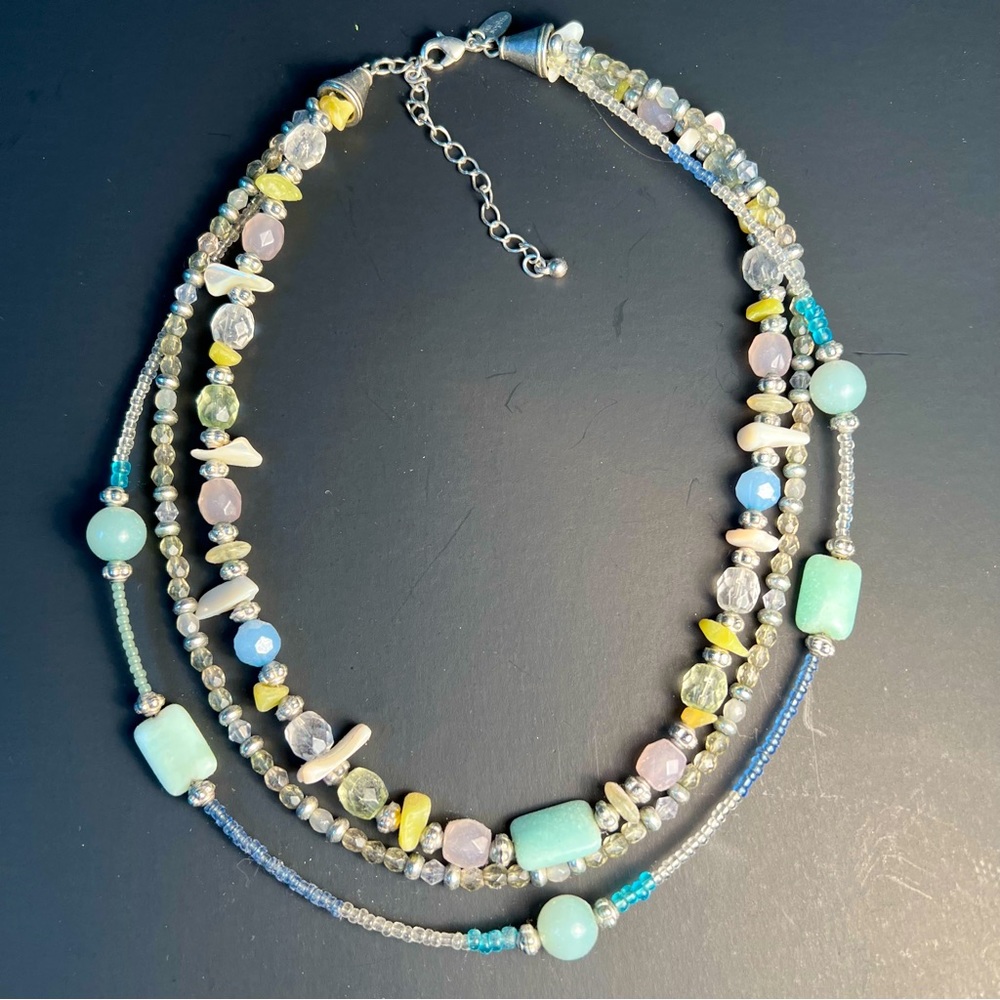 Lia Sophia Anthology Necklace 16-19” Retired